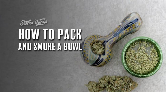 how to pack a bowl of weed