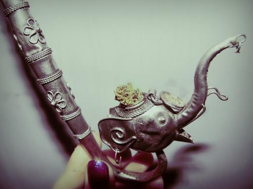 metal elephant pipe