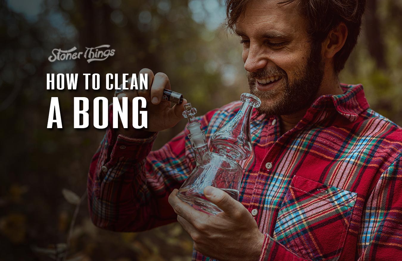 how to clean a bong