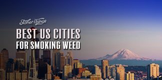 best us cities smoking weed