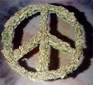 Marijuana Peace Symbol