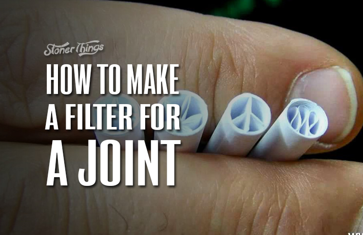 How to make a filter for a joint