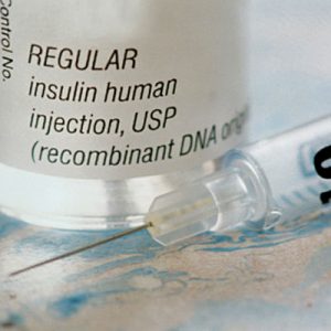 Diabetic Insulin and Syringe
