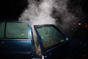 Smoking Marijuana in Car