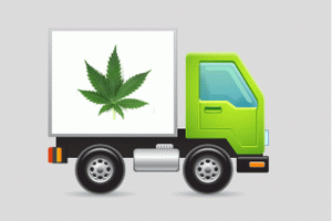 Marijuana Delivery Truck