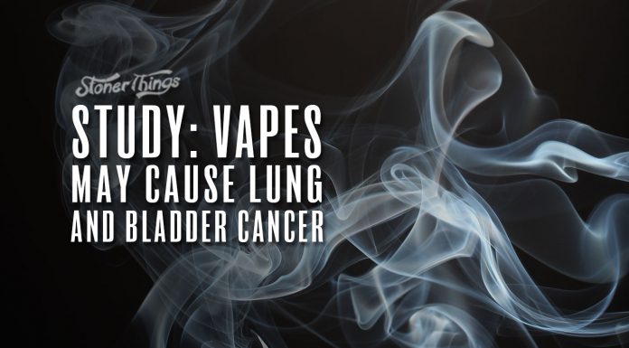 study vapes cause lung bladder cancer
