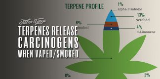 terpenes carcinogenic vaped smoked
