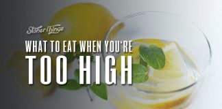 what to eat when too high