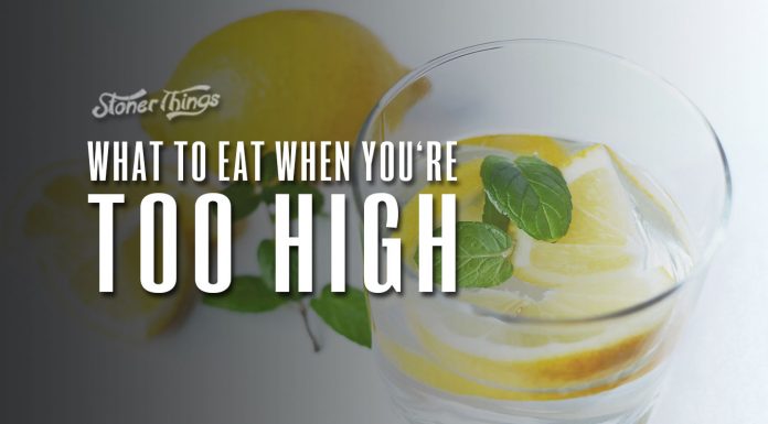 what to eat when too high