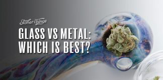 metal vs glass weed pipes
