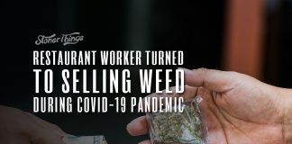 nyc restaurant worker selling weed coronavirus