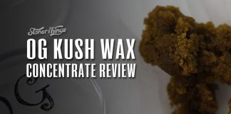 OG Kush Wax Review