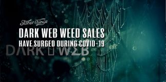 dark web weed sales pandemic