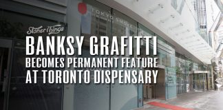 banksy art collection toronto dispensary toyko snmoke
