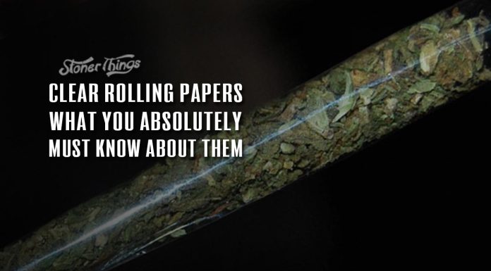 clear rolling papers
