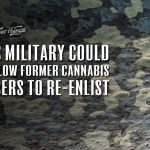 us military former cannabis users reenlist