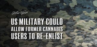 us military former cannabis users reenlist