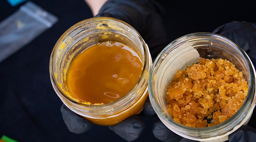 Cannabis concentrate types