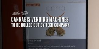 Cannabis vending machines