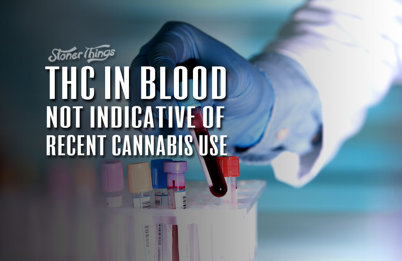 THC in blood not indicative of recent cannabis use