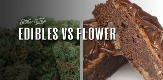 cannabis edibles vs flower
