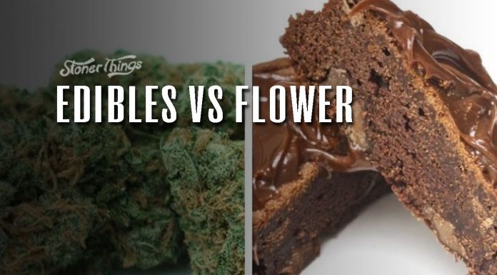 cannabis edibles vs flower