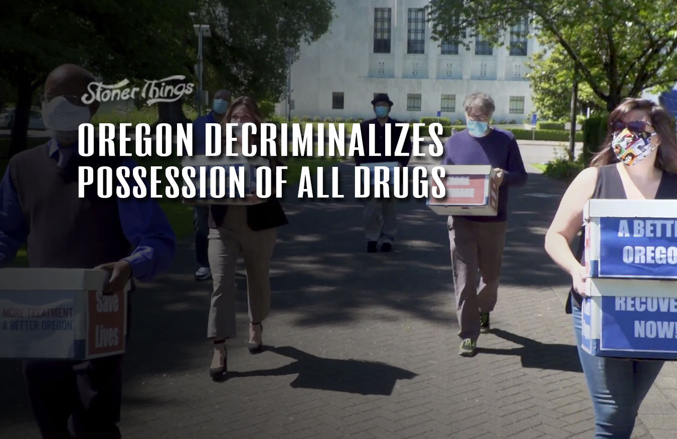 Oregon Decriminalizes Possession All Drugs