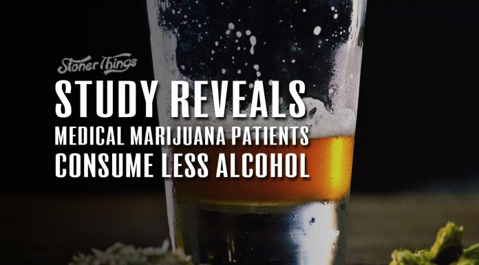 medical marijuana patients consume less alcohol study