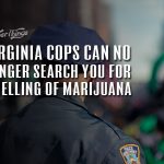 virginia cops cant search you for marijuana