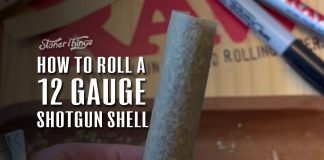 How to roll a shotgun shell joint