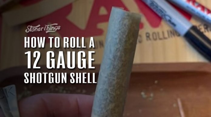 How to roll a shotgun shell joint