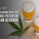 marijuana less abuse potential that marijuana