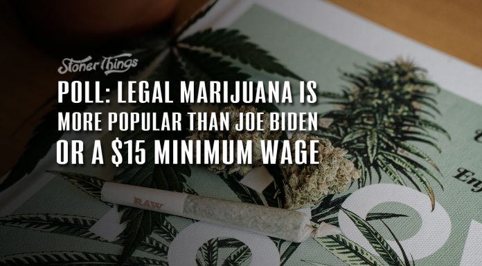 poll legal marijuana popularity