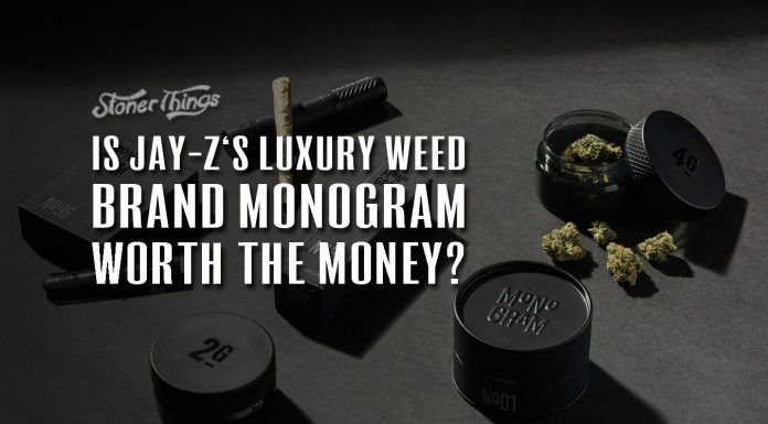 Jay Z monogram weed