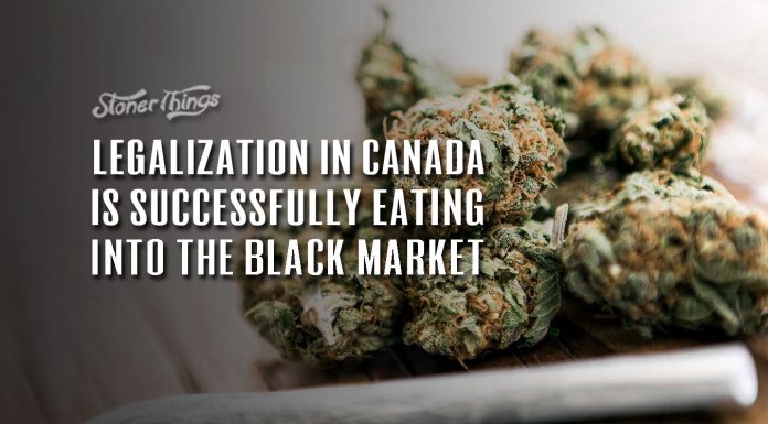 Legalization in Canada Is Successfully Eating Away at the Black Market