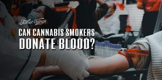 can cannabis smokers donate blood