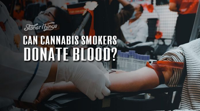 can cannabis smokers donate blood