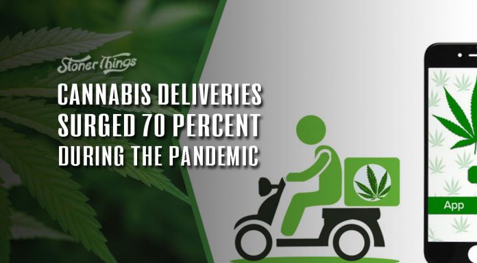 Cannabis Deliveries Surged 70 Percent During Pandemic, Poll Shows cannabis deliveries surged during pandemic
