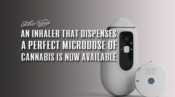An Inhaler That Dispenses a Perfect Microdose of Cannabis Is Now Available cannabis microdosing inhaler