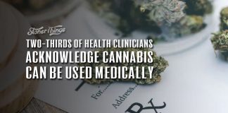 two thirds health clinicians acknowledge marijuana medical use