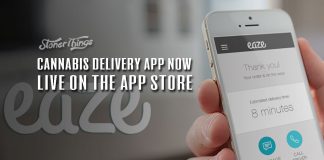 eaze cannabis delivery app live app store