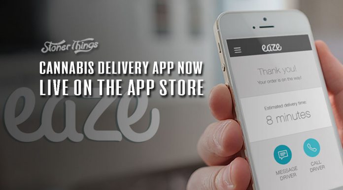 eaze cannabis delivery app live app store
