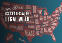 US states with legal weed