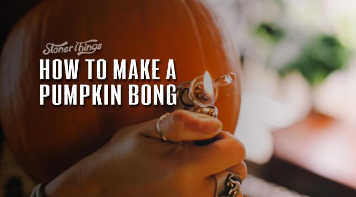 how to make a pumpkin bong