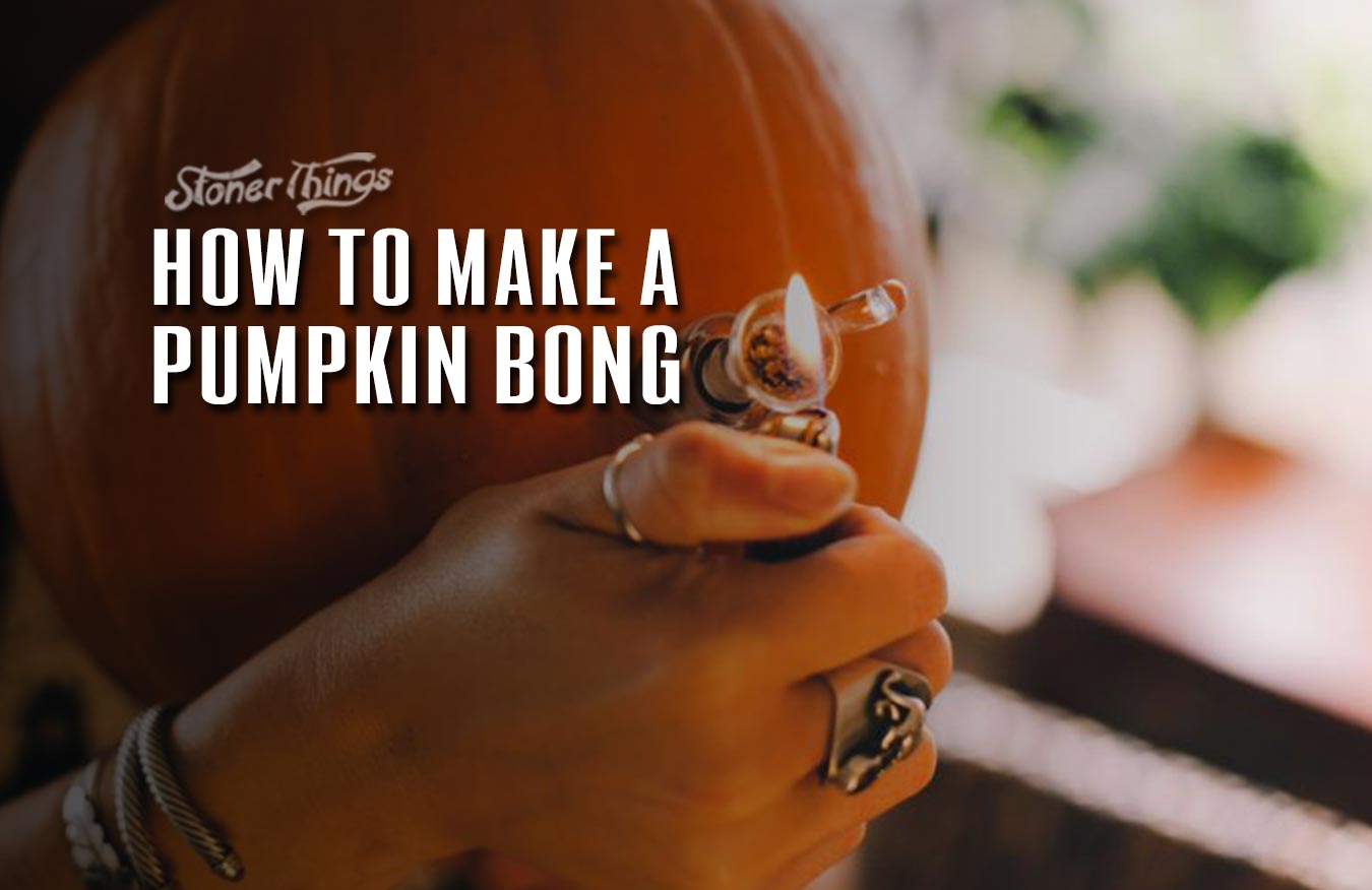 how to make a pumpkin bong