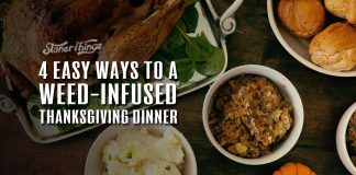 weed infused thanksgiving dinner