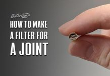 how to make a filter for a joint