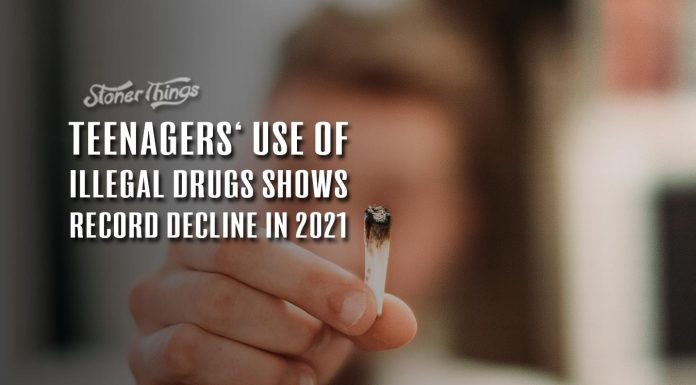 teenager use weed decline 2021