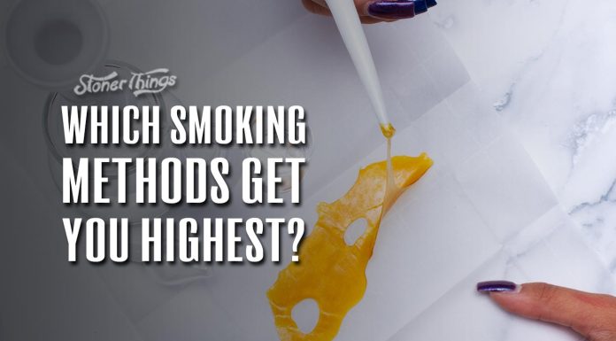 what smoking method gets you highest