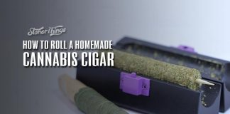 how to roll a weed cigar